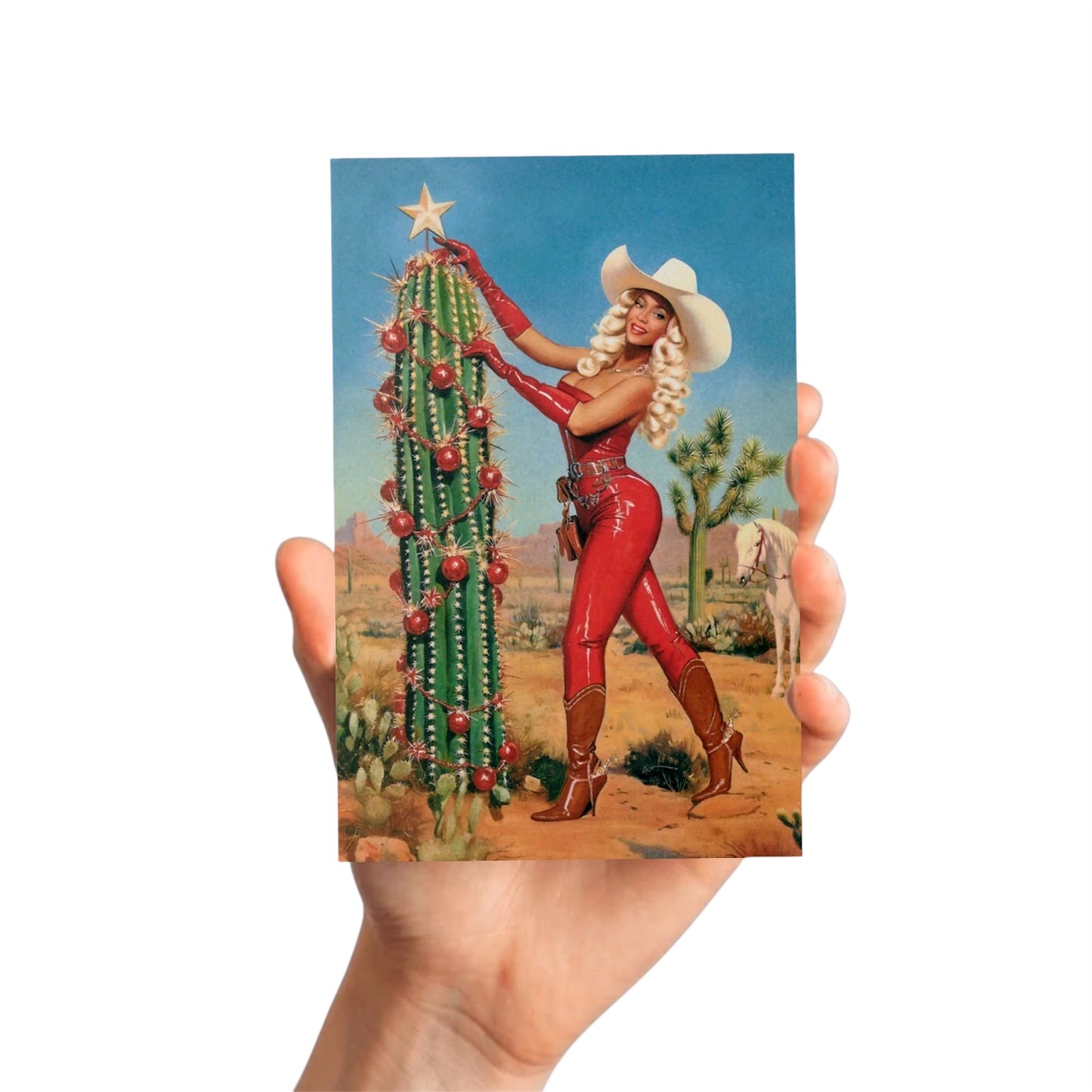 3 HOLIDAYONCÉ POSTCARDS