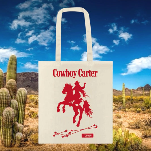 COWBOY CARTER TOUR TOTE BAG