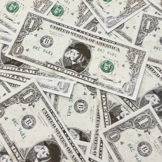 50 DOLLAR BILLS BEYONCÉ