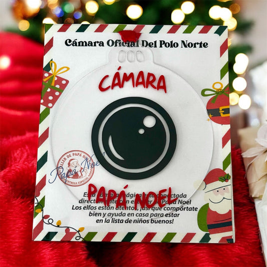 BOLA CÁMARA PAPÁ NOEL