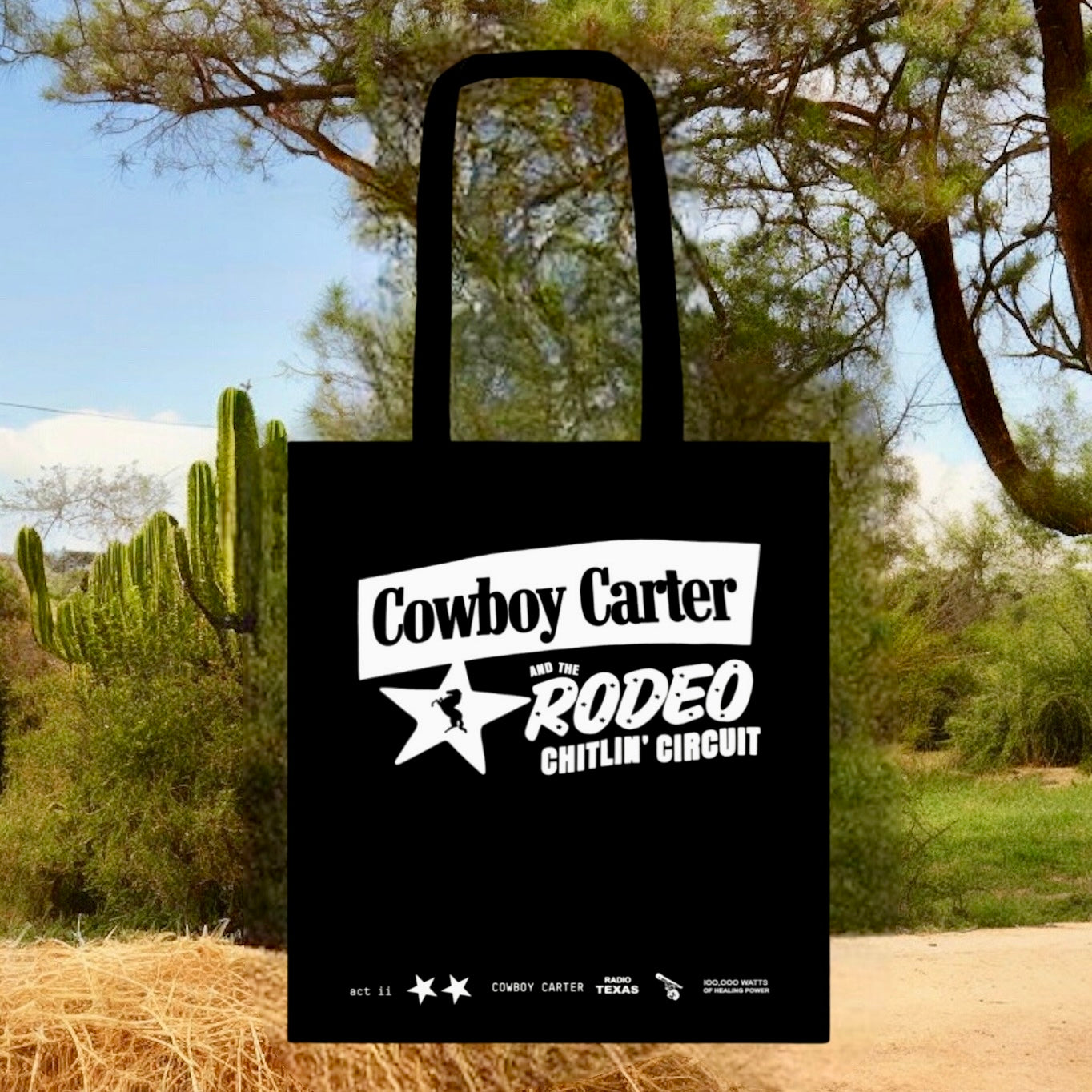 COWBOY CARTER CHITLIN' CIRCUIT TOTE BAG